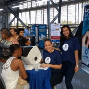 ação social no metrô